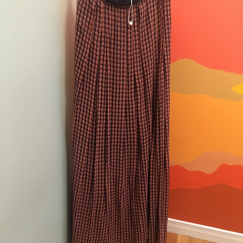 Tory Burch Silk Maxi Skirt
